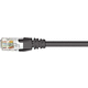 pl5ebk0.75 lead cat5e patch black