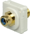 p4646blu female connector blue flush