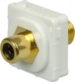 p4646grn female connector green flush