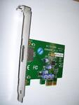 Serial ATA PCI-Express Controller, One eSATA Port for Ext. HDD, Supports Port Multiplier