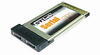 Serial ATA (SATA) PCMCIA Cardbus Adapter, ST Lab C-171, 2-Port SATA