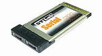 Serial ATA (SATA) PCMCIA Cardbus Adapter, ST Lab C-171, 2-Port SATA