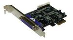 Parallel PCI Express Adapter, ST Lab, 1x Ext. 1X Int.,  PCI Express x1 Bus