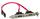 eSATA Connector For External eSATA connector HDD,  two Port w/Bracket.

For the motherboard,  which has SATA connector, connect to external SATA HDD which has eSATA connector.