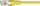 Network cable RJ45 twisted pair, 100Base-T, 3 meters Cat.5e UTP, Yellow Colour, PL5EYL3
