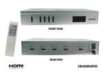 HDMI Switch Box , Legend, Four In - One Out W/IR Control, SBHDMI4PIR
