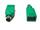 Mouse USB to PS/2 Adapter, USB Female to MD6 Male, Green

The USB--PS/2 adapter allows you to use your USB compatible mouse as PS/2 compatible device, Now you can enjoy using your keyboard and mouse connected to the USB-PS/2 adapter as an PS/2 compatible device.