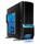 Gigabyte Aluminum 3D Aurora 570 Black, T-Side Panel, 12x Drive Bays, 3x 120mm Blue LED, No PSU