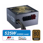525 watt ATX power supply Enermax, MODU82+ 525W CrossFireX, EMD525AWT