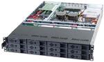PCI Case 2U IPC-C2E Chassis, 27" Depth, 12+1 HDD, Support 12"x13" M/B, 460W PSU