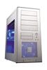 GTgate ATX case, PC-7AWGT aluminium, Silver, side window, No PSU
