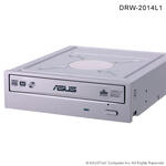 ASUS DVD Burner DRW-2014L1, IDE Interface, LightScribe, 20x DVD+-RW, Dual Panels