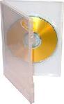 DVD Cover Jewel Case for one DVD/CD Discs, Milky Colour Base