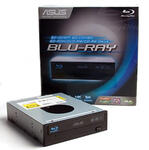 ASUS Blu-Ray Combo-Drive, BC-1205PT, Writes to DVD's and Reads Blu-Ray media, Black, SATA, Retail