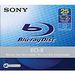 BD-R, Sony Blu-ray 25GB, Write Once Disc - 2x Speed Recording