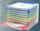 FEATURES:
Can be stacked and fastened together, creating a space efficient disk Tower.

To Assemble:
Peel off label
Align label on the front tray and press down to seal the sticker
Flip the spine upward to interlock with another case or to release the tray
From the interlock position, stack ...