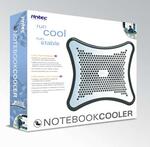 Antec Notebook Cooler - Black/Silver Colour, USB Powered, No Batteries or Power Adapter Required