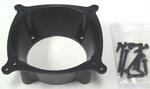 Accessory, 60mm-80mm fan adapter, black