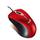 Genius Ergo 300, 4D Scroll Wheel 1200dpi Mini Optical Mouse. 3 buttons, USB/PS2, Ruby color