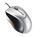 Genius Ergo 300, 4D (Zoom in/out) Scroll Wheel 1200dpi Mini Optical Mouse. 3 buttons, USB/PS2, Silve