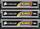 Corsair TR3X3G1333C9 3GB (3x XMS3 1GB) PC-10600 (1333MHz) XMS DDR3 RAM, 240-pin DIMMs, Triple Kit
