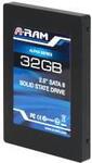 A-RAM SSD Alpha series 32GB 2.5" MLC SSD, SATA II 3.0 Gb/s, max speed up to 170mb/s read 100mb/