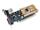 Galaxy GeForce 8400GS PCI-E x16 512MB DDR2 64-bit, VGA, DVI, Fan, Texture Fill Rate: 3.6 billion/second, Memory Bandwidth: 6.4 GB/second, DirectX 10 Shader Model 4.0 support, 1128-bit floating point high dynamic-range (HDR) lighting, NVIDIA Quantum Effects physics processing technology, Dual-link ...