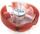 Zalman CNPS7500-Cu-LED (Aluminium/Copper) CPU Cooler with LED, 110mm 2-Ball Bearing Fan, for Intel S