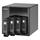 QNAP TS-410- 4-Bay NAS Server - 800Mhz CPU, 256Mb, Dual giga/RAID 0/1/5 /6/5+/JBOD, MS AD support, 2