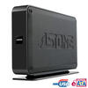 Astone ISO Gear481E External HDD w/Western Digital 1.0TB, Meshed Metallic,  USB2/eSATA