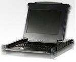 Aten CL-1008MA, 8 Port Slideaway Rackmount PS2 KVM with 17  LCD Display