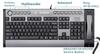 A4 Tech keyboard with built-in USB VoIP phone and USB sound card