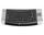 Skymaster 2.4GHz Wireless Entertainment Ergo Keyboard with Touchpad, Upto 10m