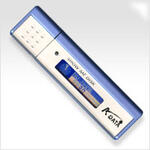A-DATA USB2.0 Show Me Disk 2GB, shows name, capacity without power