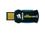 Corsair USB 2.0 Drive, "Voyager Mini", 4GB Flash, Ultra Compact, Retractable Connector, 10 Year Wty