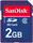 Secure Digital Card,  Sandisk  2.0GB