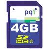 Secure Digital Card, PQI Secure Digital High Capacity (SDHC),  4.0GB,  Class 6