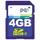 Secure Digital Card, PQI Secure Digital High Capacity (SDHC),  4.0GB,  Class 6