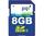 Secure Digital Card, PQI Secure Digital High Capacity (SDHC),  8.0GB, Class 6