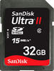 Secure Digital Card,  SanDisk Ultra II SDHC Memory Cards 32GB, SDSDRH-032G-P36