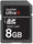 Secure Digital Card,  Sandisk Ultra II SDHC Card 8G,  Class 4, Card Reader Included
