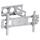 Brateck Tilting & Swivel Wall Bracket up to 63

    *  For 32" - 63" screen
    * Tilt: -15&deg; ~ +15&deg;
    * Swivel: 45&deg;
    * Load Capacity: 75kgs
    * Universal mounting pattern
    * Max. hole pattern: 765mm wide and 480mm high
    * Max.VESA: 600 x 400
    * Extension from 135 to ...