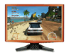 LCD 24", Acer G24 24" Widescreen Gaming LCD, 1920x1200, 2ms, 400cd/m2, 50000:1, HDMI, DVI, VGA, HDCP