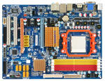 Gigabyte Socket AM2+, GA-MA78G-DS3H, AMD780G,5200HT,DDR2,VGA,2xPCIE2.0,SATA2,GbLAN,1394a,ATX