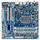 Gigabyte GA-P55M-UD2 (Rev 1.0) mATX Motherboard, Socket 1156, Support Core i5 and i7 Processors. Intel P55 chipset, Dual channel DDR3 2000/1600/1333/1066/800 x 4 DIMM Max 16GB, 1x PCI-Ex16, 1x PCI-Ex4, 2x PCI, 8x SATAII, RAID 0,1,5,10, 1x IDE, GbE LAN, up to 2x 1394a, 2/4/5.1/7.1-channel High ...