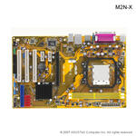 Asus Socket AM2, M2N-X, , PCIEx16, DDRII, SATAII, RAID, LAN