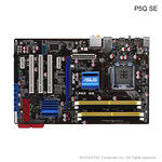Asus S775, P5Q SE, P45,DDR2,FSB1600,PCIE2.0,GBLAN,ATX