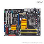 Asus S775, P5QL-E, ExpGate, P43,DDR2,FSB1600,PCIE,RAID,GBLAN,2x1394a,ATX