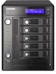 QNAP TS-509Pro - 5 Bay NAS Device, RAID 0/1/5/6/5+Spare & JBOD, Dual Gigabit, M/Soft AD, Touch-N-Go 