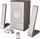 Altec Lansing FX6021  Multimedia speakers.  2.1 Piece Speaker System. 75 watt RMS

The Altec Lansing FX6021 with InConcert technology is a 3-piece system for the music, gaming, or home theater enthusiast. A revolution in pro audio, InConcert technology enables the FX6021 to deliver crisp, clean, ...